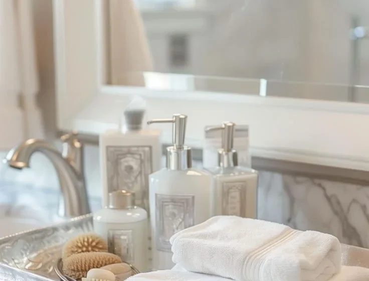 7 Bathroom Tray Decor Ideas for a Useful Vanity